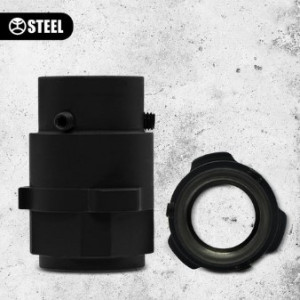 STEEL HORDE ГЛУШИТЕЛЬ QD-T БЫСТРОСЪЕМНЫЙ ТИТАНОВЫЙ ГЛУШИТЕЛЬ
