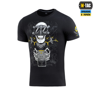 M-TAC ФУТБОЛКА DROHNENFÜHRER BLACK