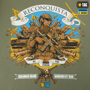 M-TAC ФУТБОЛКА RECONQUISTA LIGHT OLIVE