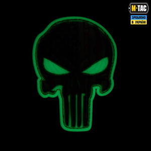 M-TAC НАШИВКА PUNISHER СИНЬО-ЖОВТИЙ GID
