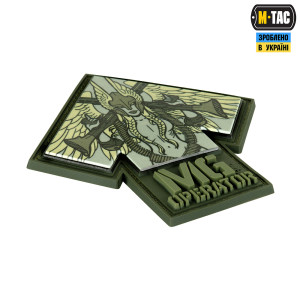 M-TAC НАШИВКА MG OPERATOR PVC OLIVE
