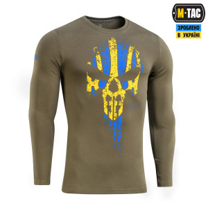 M-TAC ФУТБОЛКА МЕСНИК ДОВГИЙ РУКАВ OLIVE/YELLOW/BLUE