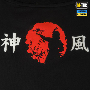 M-TAC ФУТБОЛКА KAMIKAZE SPIRIT BLACK