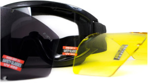 GLOBAL VISION ОКУЛЯРИ ЗАХИСНІ WIND-SHIELD 3 LENS KIT ANTI-FOG GV-WIND3-KIT1