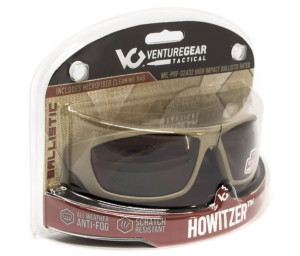 VENTURE GEAR TACTICAL ОКУЛЯРИ ЗАХИСНІ ANTI-FOG HOWITZER TAN 3ХОВИ-50