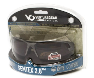 VENTURE GEAR TACTICAL ОЧКИ ЗАЩИТНЫЕ SEMTEX 2.0 GUN METAL ANTI-FOG VG-SEMGM-BZ1