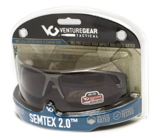VENTURE GEAR TACTICAL ОЧКИ ЗАЩИТНЫЕ SEMTEX 2.0 TAN ANTI-FOG VG-SEMTAN-CL1