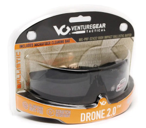 VENTURE GEAR TACTICAL ОЧКИ ЗАЩИТНЫЕ DRONE 2.0 GREEN ANTI-FOG VG-DRONGN-CL1