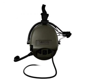 SORDIN НАУШНИКИ АКТИВНЫЕ SUPREME MIL CC NECKBAND GREEN 76332-06-S