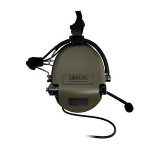 SORDIN НАУШНИКИ АКТИВНЫЕ SUPREME MIL CC NECKBAND GREEN 76332-06-S