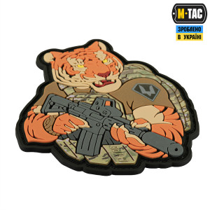 M-TAC НАШИВКА ТИГР ССО PVC