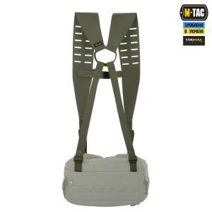 M-TAC РЕМНИ ПЛЕЧЕВЫЕ ДЛЯ ТАКТИЧЕСКОГО ПОЯСА LASER CUT RANGER GREEN