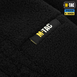 M-TAC ШАПКА WATCH CAP ELITE ФЛИС (320Г/М2) С ЛИПУЧКОЙ BLACK