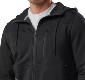 5.11 РЕГЛАН С КАПЮШОНОМ ARMS FULL ZIP JACKET BLACK 78040-019
