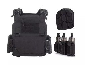 CHAMELEON ЖИЛЕТ ТАКТИЧНИЙ ПЛИТОНОСКА BLACK GAF3-901-34B