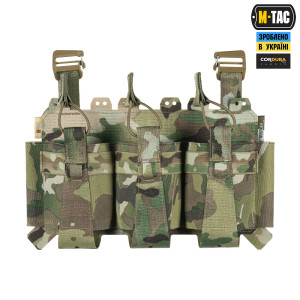 M-TAC ПЕРЕДНЯЯ ПАНЕЛЬ ДЛЯ ПЛИТОНОСКИ CUIRASS QRS НА ТРИ МАГАЗИНА MULTICAM