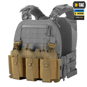 M-TAC ПЕРЕДНЯЯ ПАНЕЛЬ ДЛЯ ПЛИТОНОСКИ CUIRASS QRS НА ТРИ МАГАЗИНА COYOTE