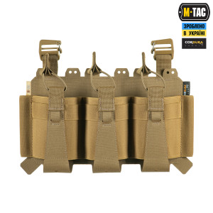 M-TAC ПЕРЕДНЯЯ ПАНЕЛЬ ДЛЯ ПЛИТОНОСКИ CUIRASS QRS НА ТРИ МАГАЗИНА COYOTE