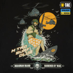 M-TAC ФУТБОЛКА SURF CLUB BLACK