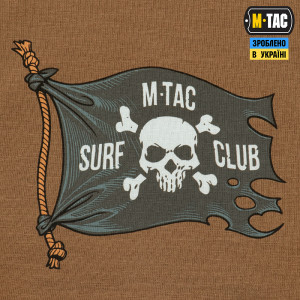 M-TAC ФУТБОЛКА SURF CLUB COYOTE BROWN