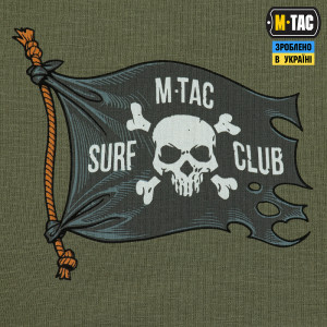 M-TAC ФУТБОЛКА SURF CLUB LIGHT OLIVE