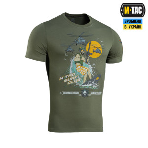 M-TAC ФУТБОЛКА SURF CLUB LIGHT OLIVE