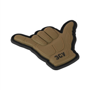 НАШИВКА SHAKA PVC COYOTE
