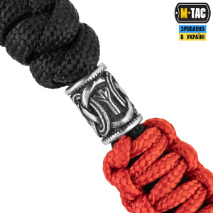 M-TAC ТЕМЛЯК LOOPY SNAKE SCANDINAVIAN SILVER BLACK&RED