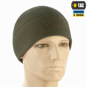 M-TAC ШАПКА WATCH CAP ELITE ФЛИС (320Г/М2) С ЛИПУЧКОЙ DARK OLIVE