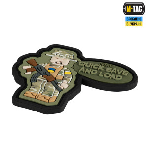 M-TAC НАШИВКА QUICK SAVE (PVC) MC