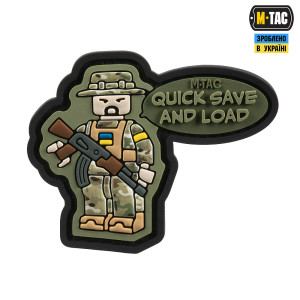 M-TAC НАШИВКА QUICK SAVE (PVC) MC