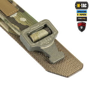 M-TAC РЕМІНЬ COBRA BUCKLE TACTICAL BELT LASER CUT MULTICAM