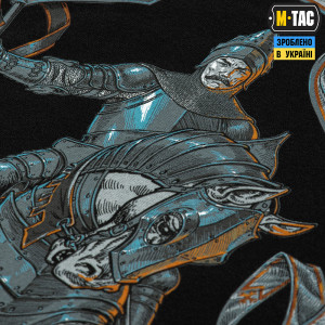M-TAC ФУТБОЛКА СТАЛЕВЕ ЛИЦАРСТВО BLACK