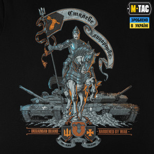 M-TAC ФУТБОЛКА СТАЛЕВЕ ЛИЦАРСТВО BLACK