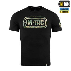 M-TAC ФУТБОЛКА LOGO BLACK