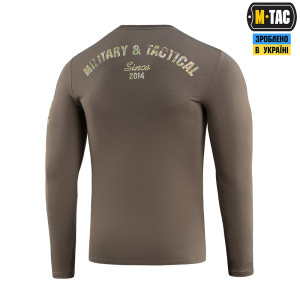 M-TAC ФУТБОЛКА LOGO ДЛИННЫЙ РУКАВ DARK OLIVE