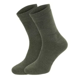 MIL-TEC НОСКИ ТРЕККИНГОВЫЕ STURM MERINO SOCKS 2 ПАРИ OLIVE 13006301