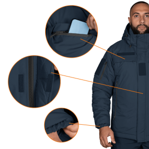 CAMO-TEC ЗИМНЯЯ КУРТКА PATROL SYSTEM 3.0 BLUE 7281