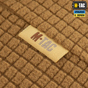 M-TAC ШАПКА-ПІДШОЛОМНИК ФЛІС РІП-СТОП COYOTE BROWN