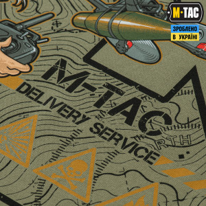 M-TAC ФУТБОЛКА DELIVERY SERVICE LIGHT OLIVE