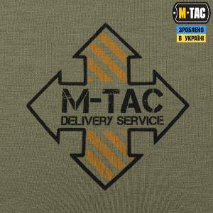 M-TAC ФУТБОЛКА DELIVERY SERVICE LIGHT OLIVE