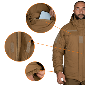 CAMO-TEC ЗИМНЯЯ КУРТКА PATROL SYSTEM 3.0 COYOTE 7272