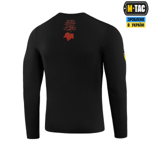 M-TAC ФУТБОЛКА КАЛИНА ДЛИННЫЙ РУКАВ BLACK