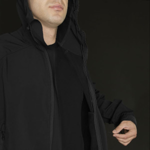 CAMO-TEC КОСТЮМ STALKER SOFTSHELL BLACK 0017