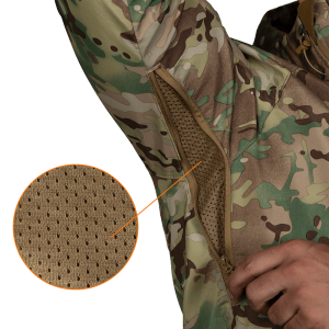 CAMO-TEC КУРТКА STALKER SOFTSHELL MULTICAM 7089