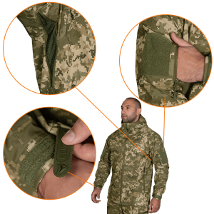 CAMO-TEC КУРТКА STALKER SOFTSHELL ММ14 7379