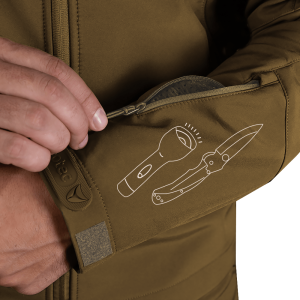 CAMO-TEC КУРТКА PHANTOM SYSTEM SOFTSHELL COYOTE 7293
