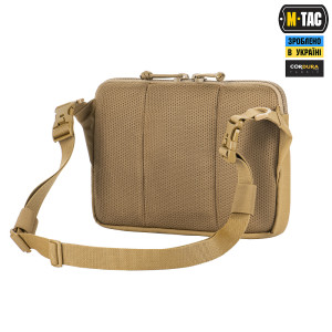 M-TAC СУМКА ADMIN BAG ELITE С ЛИПУЧКОЙ COYOTE