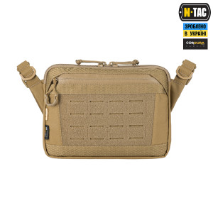 M-TAC СУМКА ADMIN BAG ELITE С ЛИПУЧКОЙ COYOTE