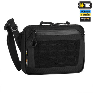 M-TAC СУМКА ADMIN BAG ELITE С ЛИПУЧКОЙ BLACK
